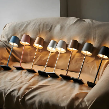 Rechargeable LED Wireless Table Lamp With Outdoor Base - Image 2