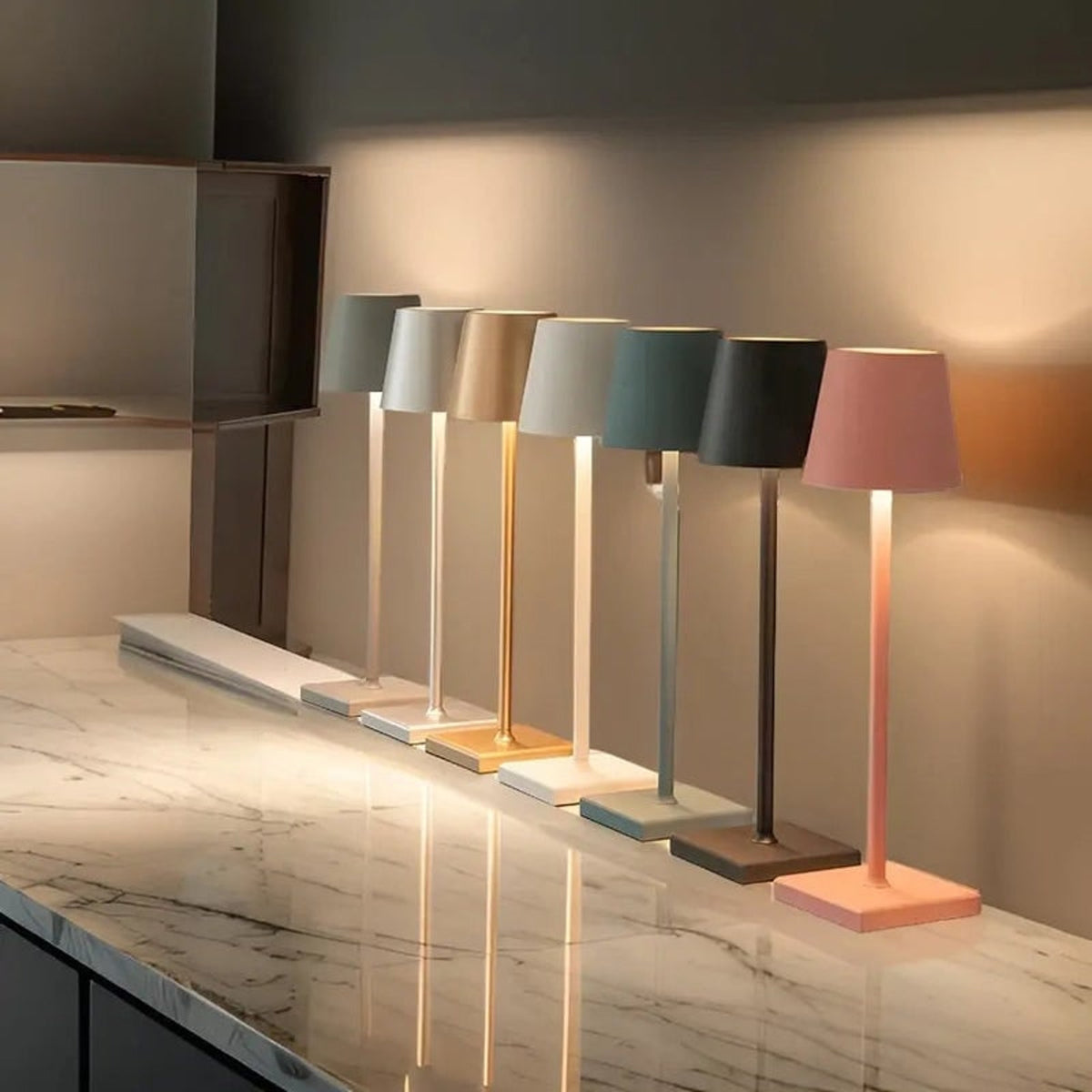 Rechargeable LED Wireless Table Lamp With Outdoor Base - Image 3