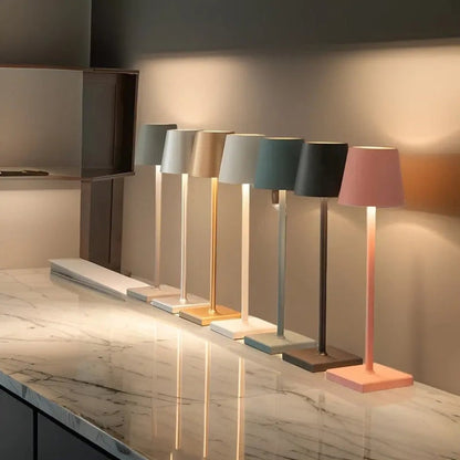 Rechargeable LED Wireless Table Lamp With Outdoor Base - Image 3