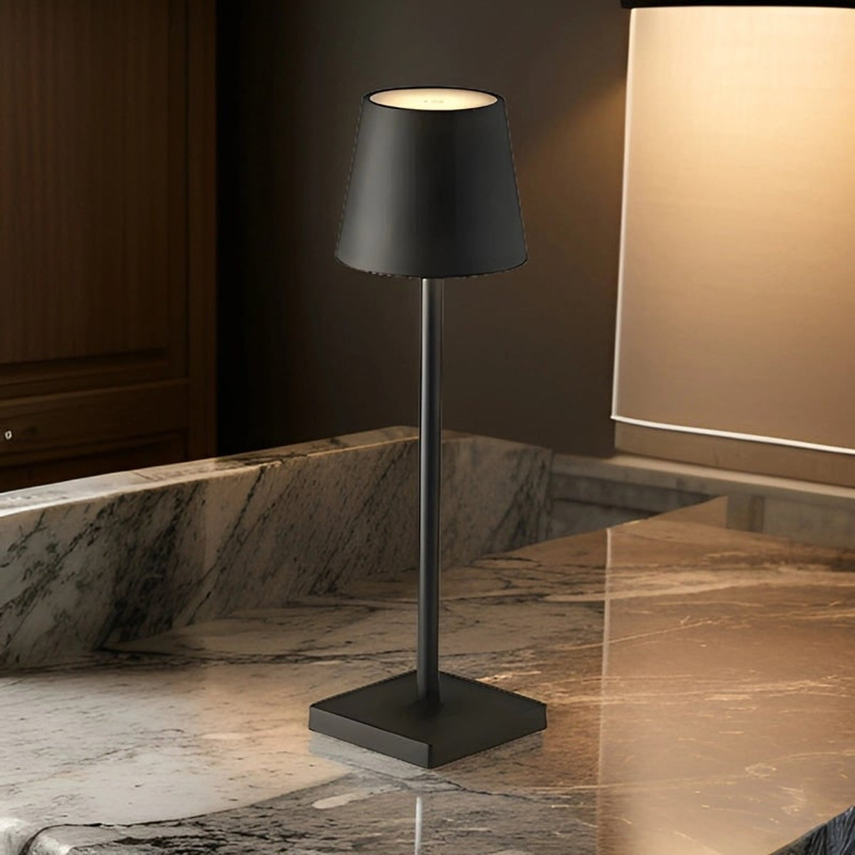 Rechargeable LED Wireless Table Lamp With Outdoor Base - Image 7