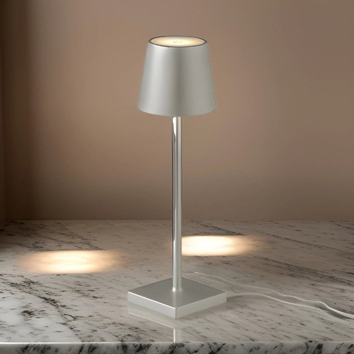 Rechargeable LED Wireless Table Lamp With Outdoor Base - Image 8