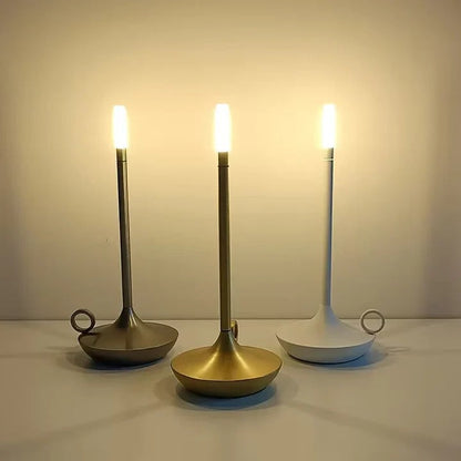 Rechargeable Touch Table Lamp With Portable LED Design - Image 4