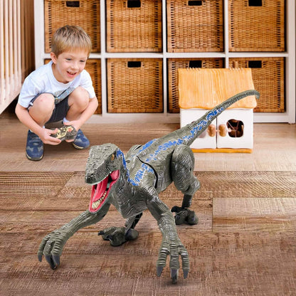Remote Control Dinosaur Toy With Lights And Sounds Interactive Walking T-Rex For Kids - Image 4