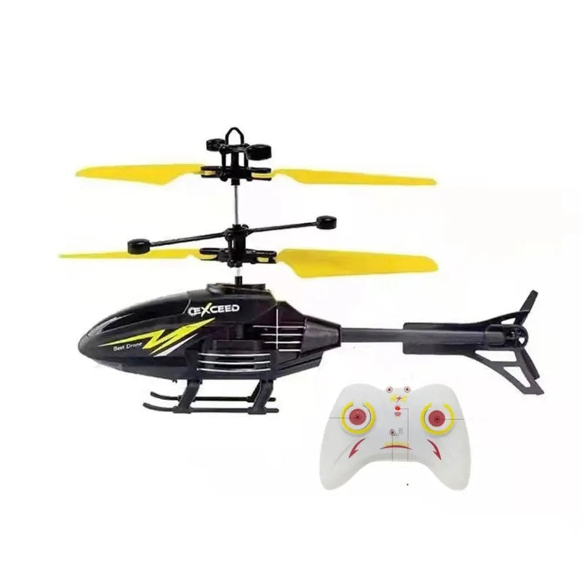Remote Control Helicopter For Kids Easy Flying Mini Drone With Stabilisation For Beginners - Image 2