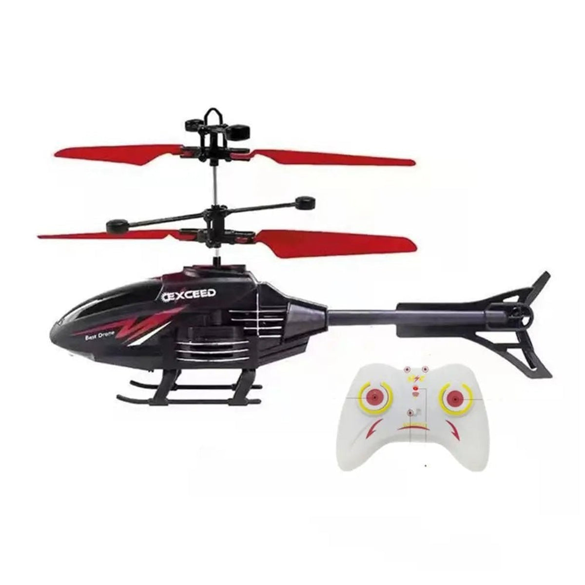 Remote Control Helicopter For Kids Easy Flying Mini Drone With Stabilisation For Beginners - Image 3