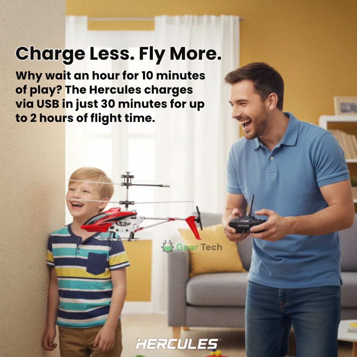 Remote Control Helicopter With Gyro Stabilisation - Image 5
