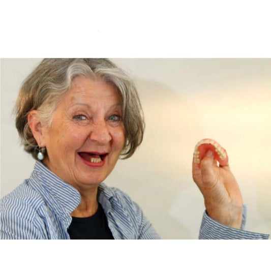 Removable Dentures With Flexible Cushion Grip Full Arch Set - Image 2