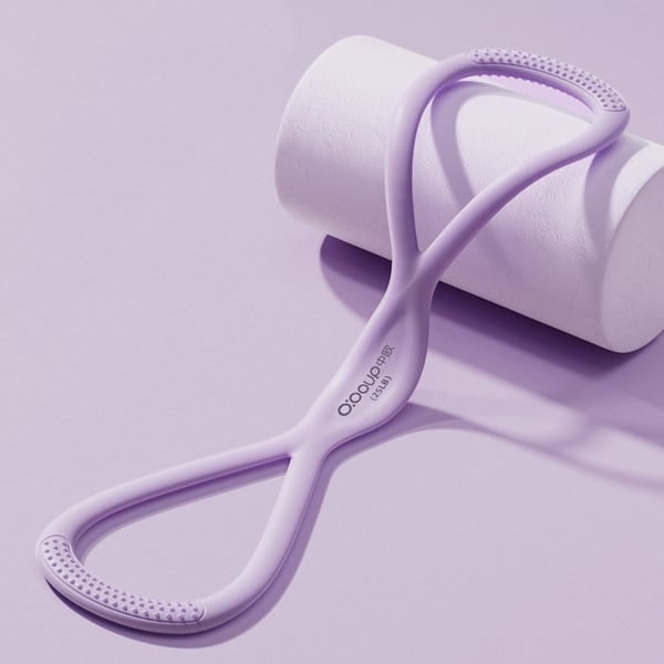 Resistance Band With Figure-8 Design For Posture Correction And Arm Toning - Image 4