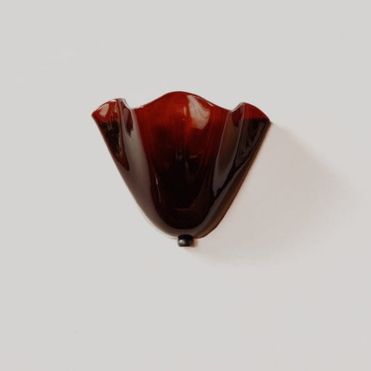 Retro Shell-Shaped Glass Wall Lamp - Image 2