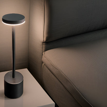 Retro Table Lamp With Touch Dimming And Wireless Rechargeable - Image 2