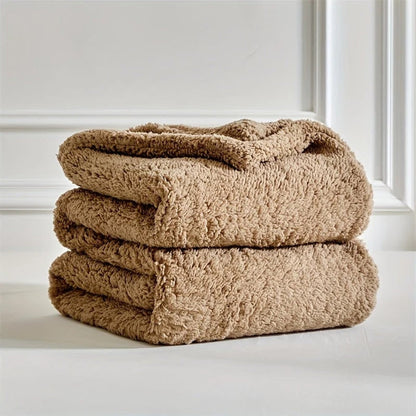 Reversible Ultra-Soft Sherpa Fleece Blanket For Warmth - Image 7