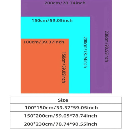 Reversible Ultra-Soft Sherpa Fleece Blanket For Warmth - Image 9