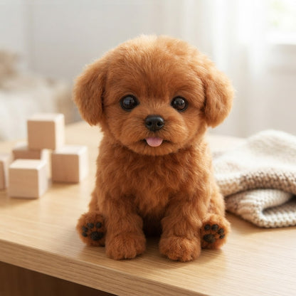Robot Puppy Toy With Realistic Movements Soft Plush Body And Life-Like Barking For Kids - Image 1