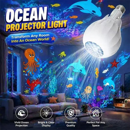 Rotating 16 Patterns Christmas Projector Bulb - Image 7