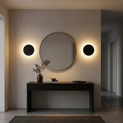 Round Backlit LED Wall Sconce - Image 4