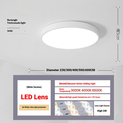 Round Ceiling Light With Remote Control For Simple Living Room - Image 29