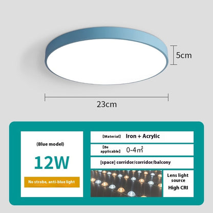 Round Ceiling Light With Remote Control For Simple Living Room - Image 17