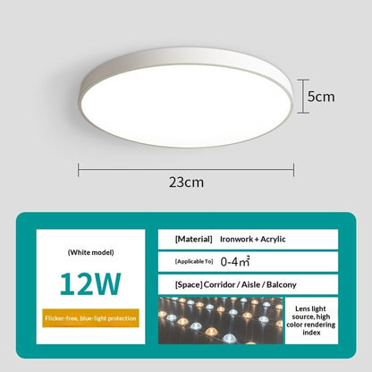 Round Ceiling Light With Remote Control For Simple Living Room - Image 13