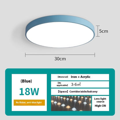 Round Ceiling Light With Remote Control For Simple Living Room - Image 6