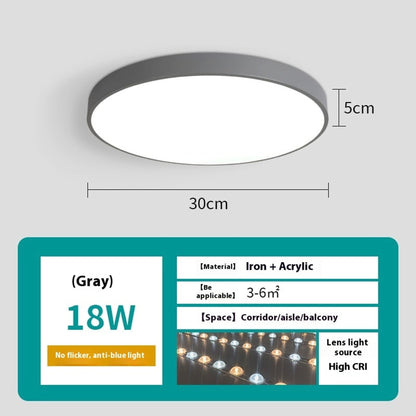 Round Ceiling Light With Remote Control For Simple Living Room - Image 45