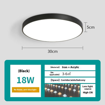 Round Ceiling Light With Remote Control For Simple Living Room - Image 27