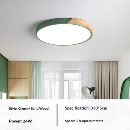 Round Ceiling Light With Remote Control For Simple Living Room - Image 8