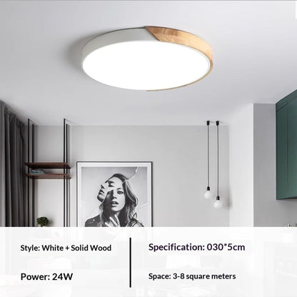 Round Ceiling Light With Remote Control For Simple Living Room - Image 18