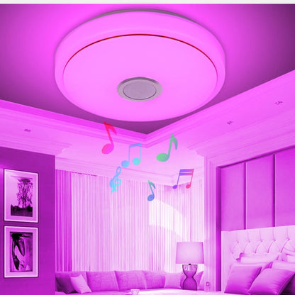 Round Smart Ceiling Light With Alexa And Bluetooth Speaker - Image 3