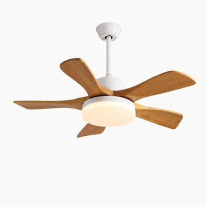 Scandi Reversible Ceiling Fan With Dimmable Integrated Ceiling Light And Remote - Image 12