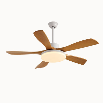 Scandi Reversible Ceiling Fan With Dimmable Integrated Ceiling Light And Remote - Image 13