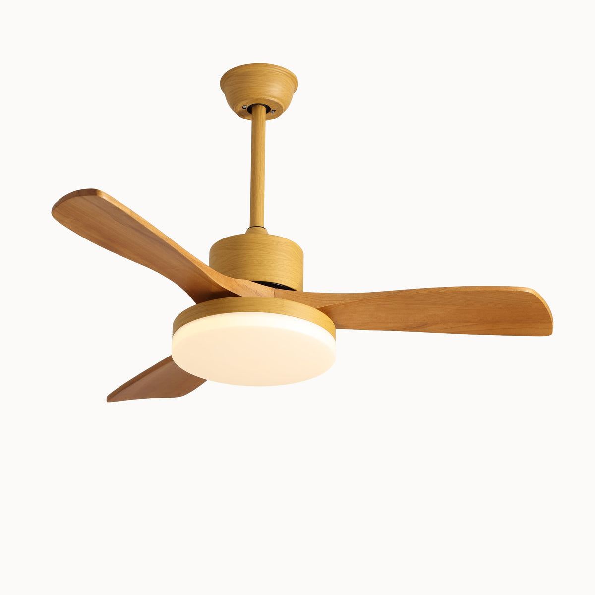 Scandi Reversible Ceiling Fan With Dimmable Integrated Ceiling Light And Remote - Image 2