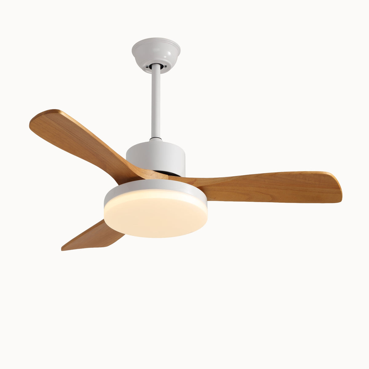 Scandi Reversible Ceiling Fan With Dimmable Integrated Ceiling Light And Remote - Image 4