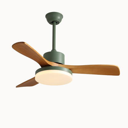 Scandi Reversible Ceiling Fan With Dimmable Integrated Ceiling Light And Remote - Image 6