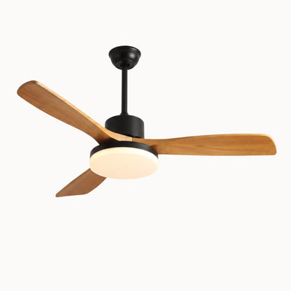 Scandi Reversible Ceiling Fan With Dimmable Integrated Ceiling Light And Remote - Image 9