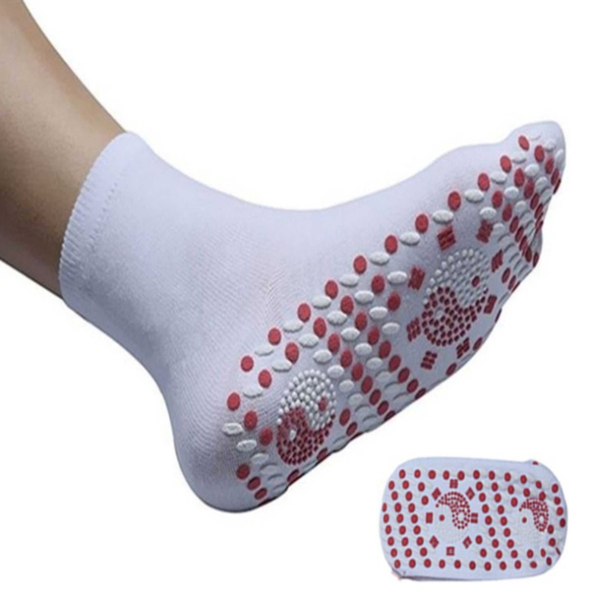 Self Heating Socks With Non-slip Grip Soles And Thermal Insulation For Warm Indoor Comfort - Image 3