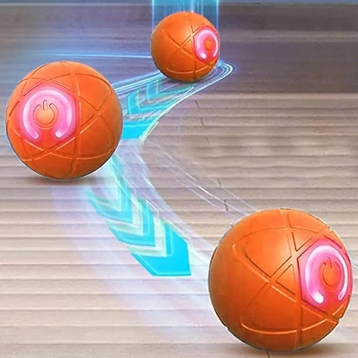 Self-Moving Pet Ball With LED Lights For Cats And Dogs - Image 7