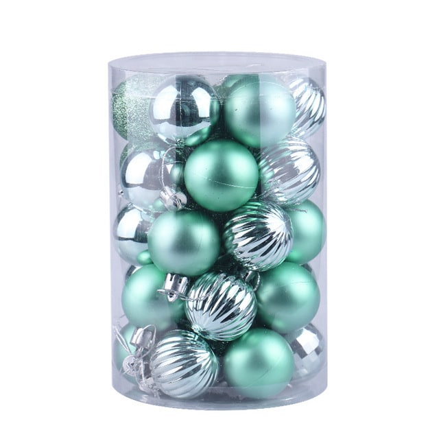 Set Cylindrical Christmas Ball Ornaments - Image 5