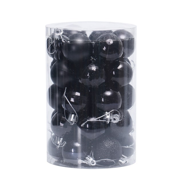 Set Cylindrical Christmas Ball Ornaments - Image 8