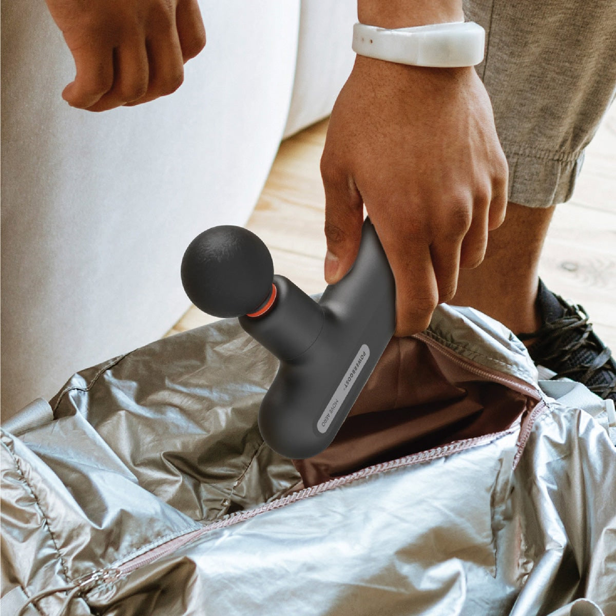 Sharper Image Powerboost Move Aero Portable Percussion Massager - Image 3