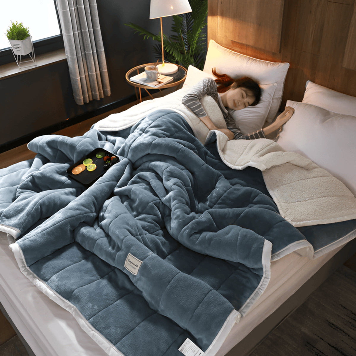 Sherpadream Luxurious Super Sherpa Blanket - Image 5