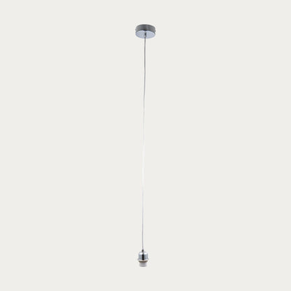 Single Lighting Cable Set With Ceiling Rose And Bulb Holder - Image 1