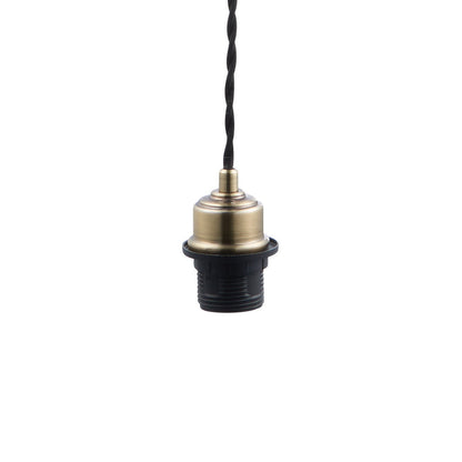 Single Lighting Cable Set With Ceiling Rose And Bulb Holder - Image 7