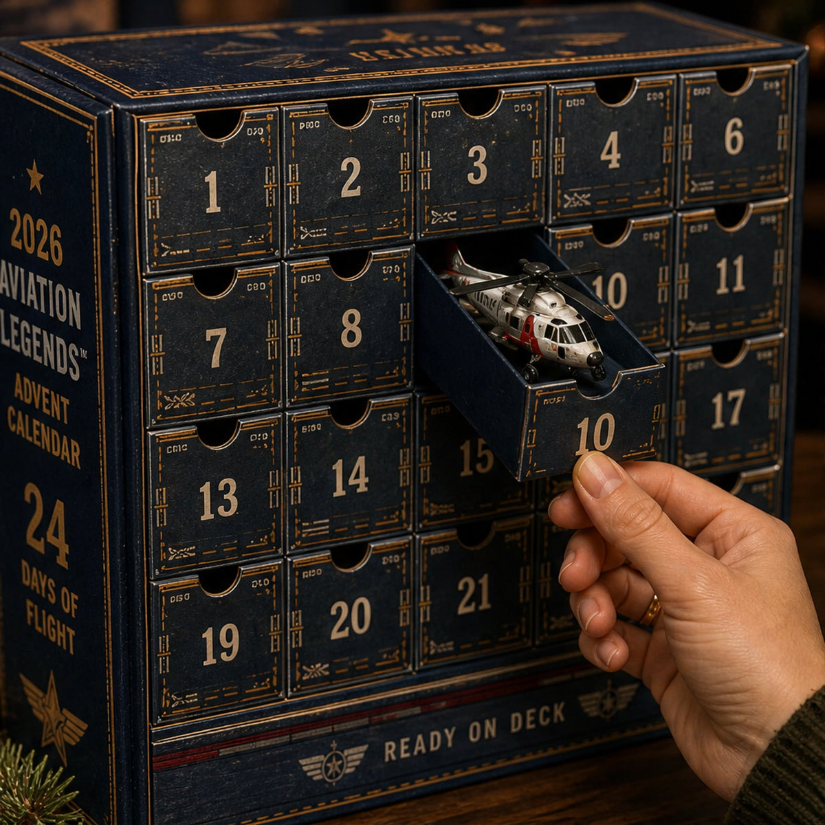 Skywick Christmas Advent Calendar With Collectible Aircraft 24 Days Of Aviation Legends - Image 6
