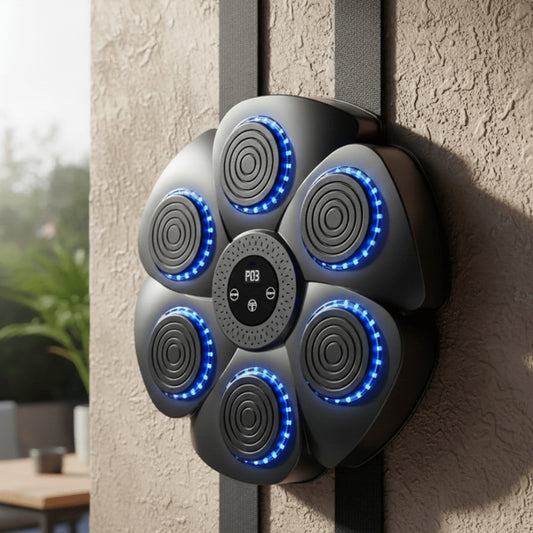 Smart Boxing Machine With Bluetooth Music And LED Lights For Interactive Training - Image 1