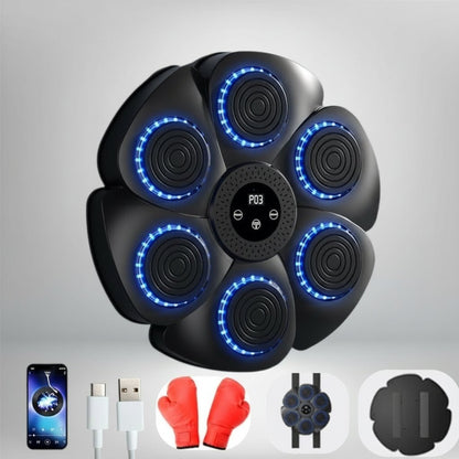 Smart Boxing Machine With Bluetooth Music And LED Lights For Interactive Training - Image 7