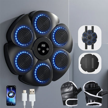 Smart Boxing Machine With Bluetooth Music And LED Lights For Interactive Training - Image 5