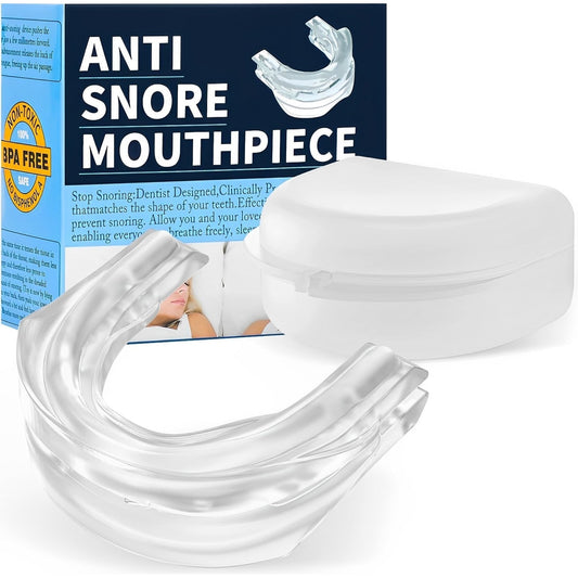 Snoring Sleep Aid Mouthpiece With Silicone For Men And Women - Image 2