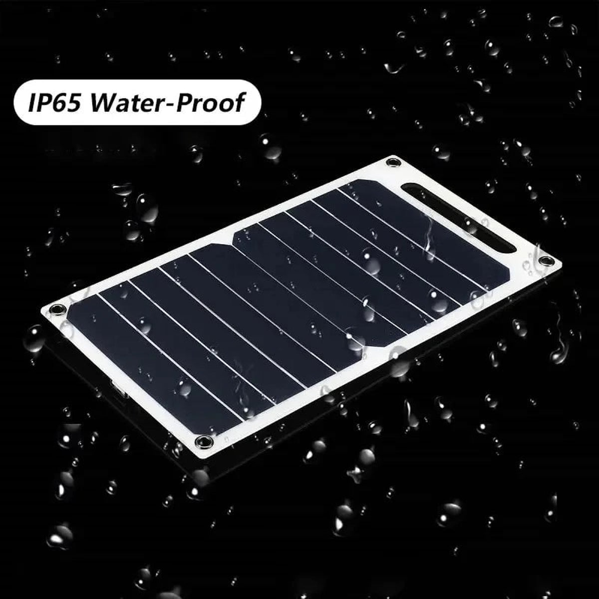 Solar Panel Charger With Portable USB Battery Waterproof Design - Image 4