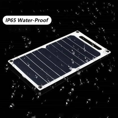 Solar Panel Charger With Portable USB Battery Waterproof Design - Image 4