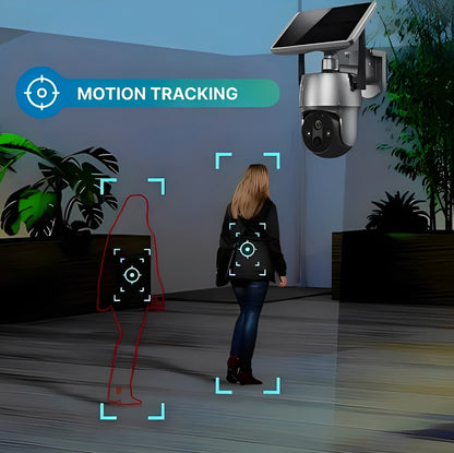 Solar-Powered Outdoor Surveillance Camera With Wireless Connectivity And 360° View - Image 9